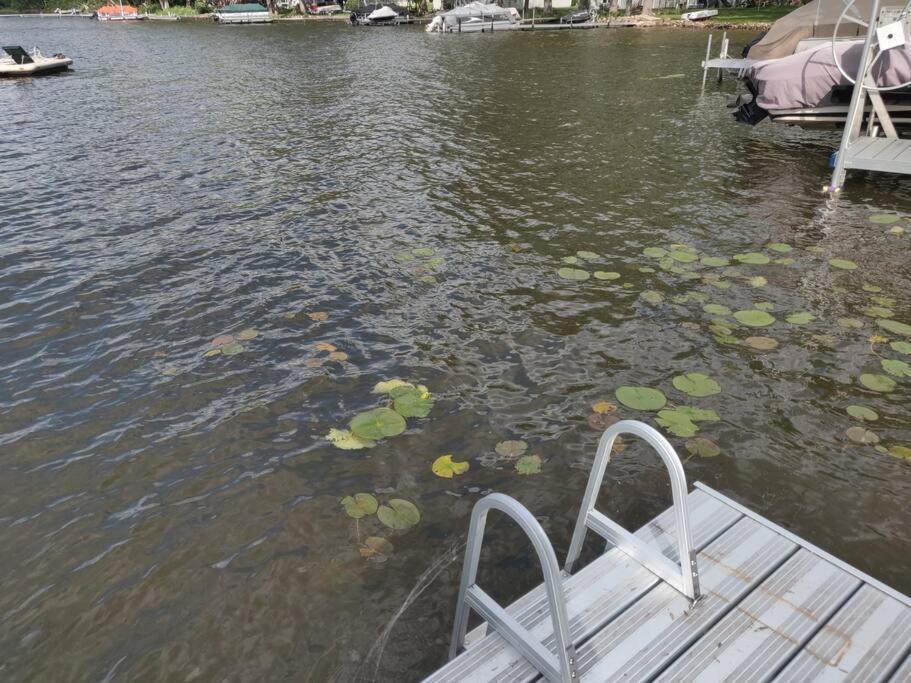 Вилла Lakeside Matteson Lakeside Stargazer With A Dock And Swim Area Colon Экстерьер фото